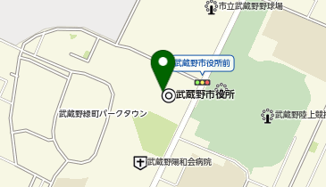 桜堤児童館の地図画像