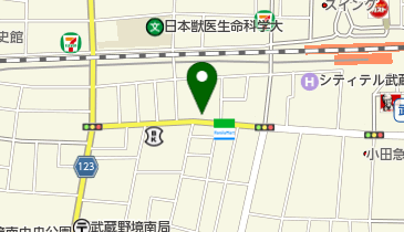 有限会社谷合自動車の地図画像