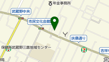 ヴァンスタジオの地図画像