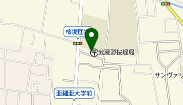 大山青果桜堤店の地図画像