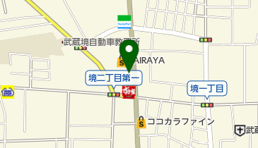 武蔵境中央整骨院の地図画像