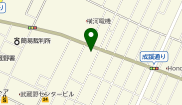 ナレイ動物病院の地図画像