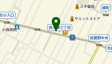 東海第一グリーンパークマンション管理室の地図画像