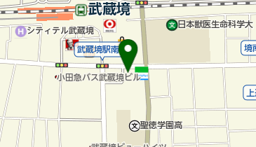 EARTH武蔵境店の地図画像