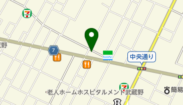 振興亭の地図画像