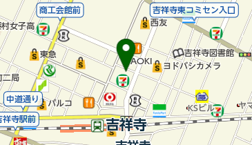 日本生命保険相互会社 ライフプラザ吉祥寺・ご来店窓口の地図画像