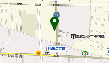 むさし野中央薬局の地図画像