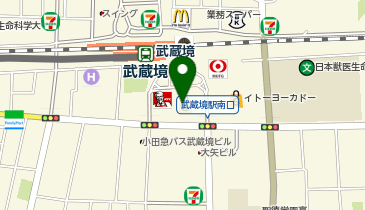 ビアードパパの作りたて工房武蔵境店の地図画像