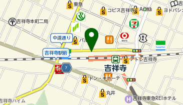レオニダス吉祥寺店の地図画像