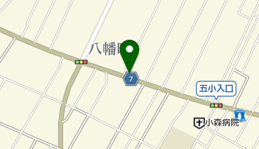 木島理容室の地図画像