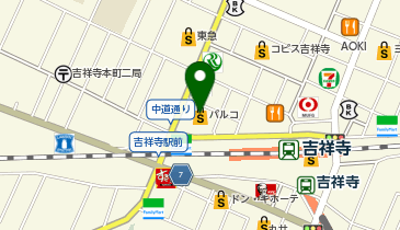 ディスクユニオン吉祥寺店の地図画像