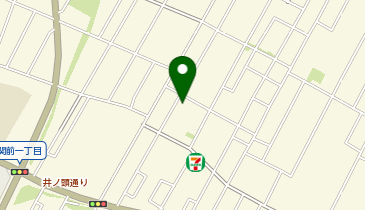 北川楽器店の地図画像