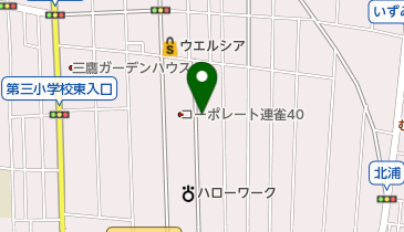 三鷹武道館の地図画像