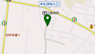 ボブ美容室の地図画像