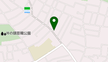 井之頭クリーニングの地図画像