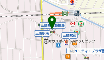 アザレ美友の地図画像