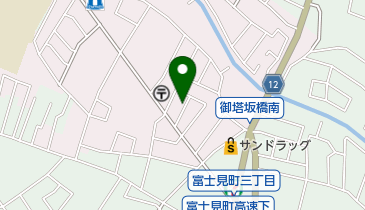 アトリエステンドグラスメタファーの地図画像