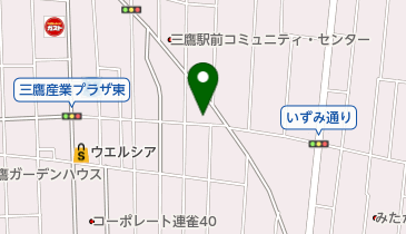 こみね整骨院の地図画像