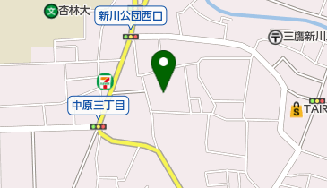 アジア・アフリカ図書館の地図画像