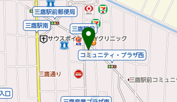 美容室MICHIの地図画像