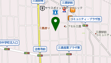 春の湯の地図画像