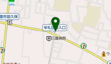 フロリダ理容館の地図画像