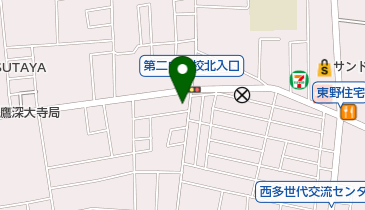 有限会社鮨芳の地図画像