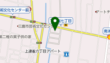 三鷹市立 連雀コミュニティ・センターの地図画像