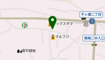 キングドライ株式会社 マルフジ千ヶ瀬店の地図画像