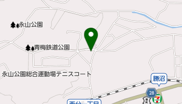 勝沼神社社務所の地図画像