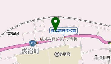 コスメドリームナミキの地図画像