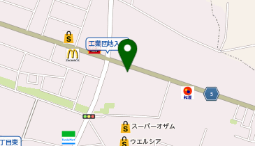 アップル青梅店の地図画像