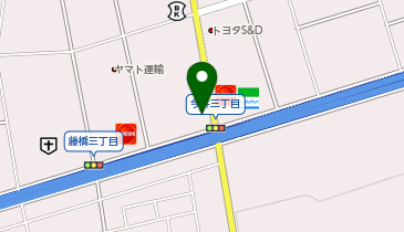 サン自動車販売中古車センターの地図画像