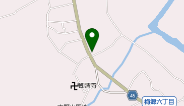 サチヘアースペース理美容室の地図画像