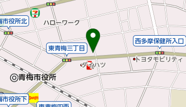 美容室ジャズの地図画像