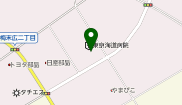 東京海道病院の地図画像