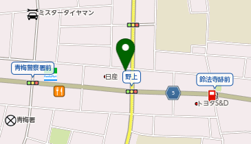 株式会社コスモホーム河辺北口店の地図画像