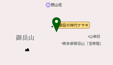 亀屋休憩所の地図画像