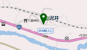 沢井調剤薬局の地図画像