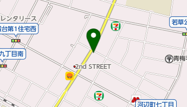 せいめい薬局 河辺店の地図画像