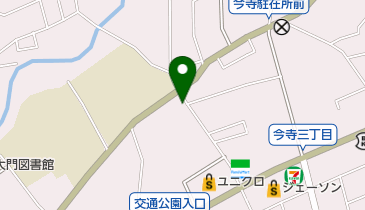 カワイ理容の地図画像