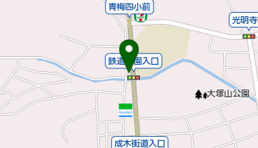 ヘアーサロンミントの地図画像