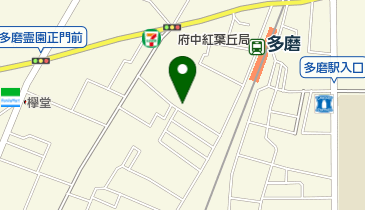かみくぼ電器の地図画像