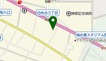 押し花教室エムズの地図画像