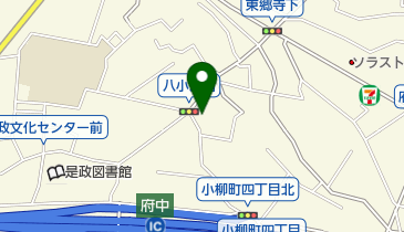 布亀マザーケア府中デリバリーセンターの地図画像