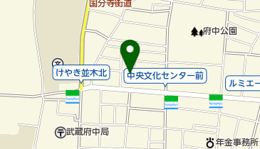 オッペン化粧品府中第一営業所エステサロンの地図画像