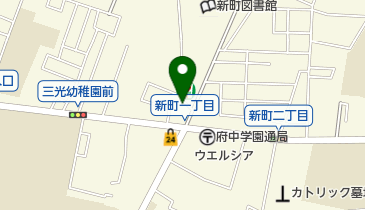 ヒバラサイクル府中店の地図画像