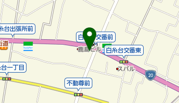 賀川自動車鈑金塗装の地図画像