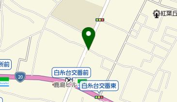 カトウオートサービスの地図画像