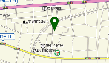 朝日新聞府中東部店の地図画像